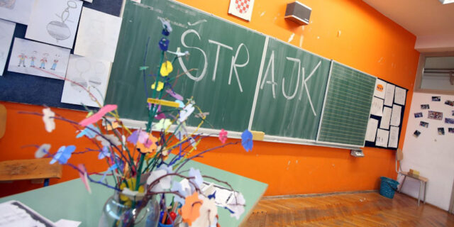 Šibenik: U cijeloj hrvatskoj danas traje štrajk u školama