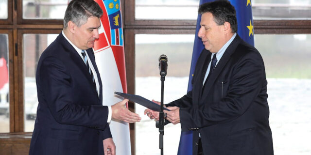 Zagreb: Novoizabrani predsjednik Milanovicć primio Izvješće o konačnim rezultatima izbora