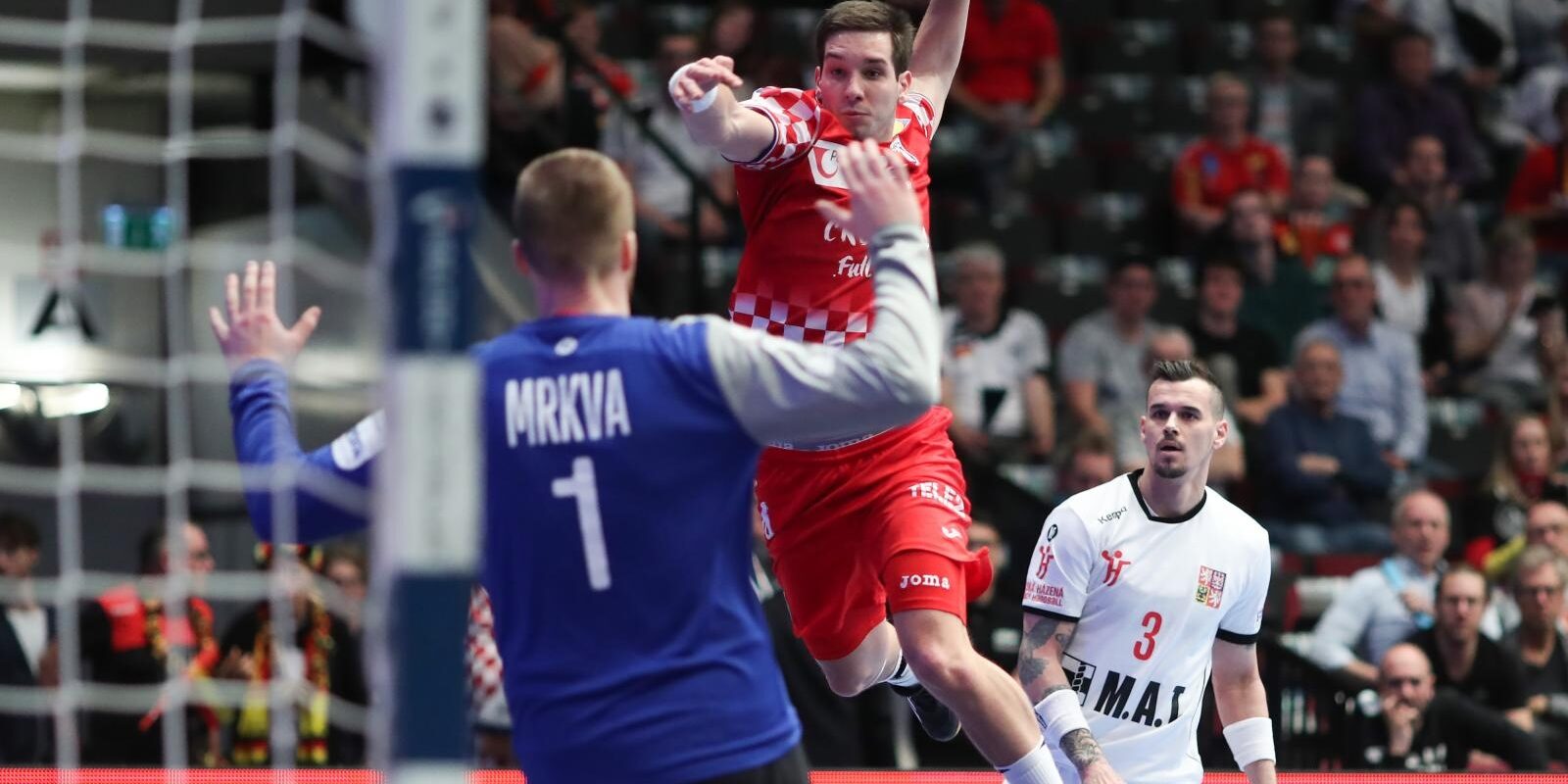 Beč: Hrvatska i Češka susreli se u drugom krugu Europskog prvenstva u rukometu