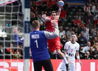 Beč: Hrvatska i Češka susreli se u drugom krugu Europskog prvenstva u rukometu