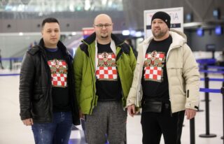 Odlazak navijača Hrvatske u Stockholm na finale rukometnog EP