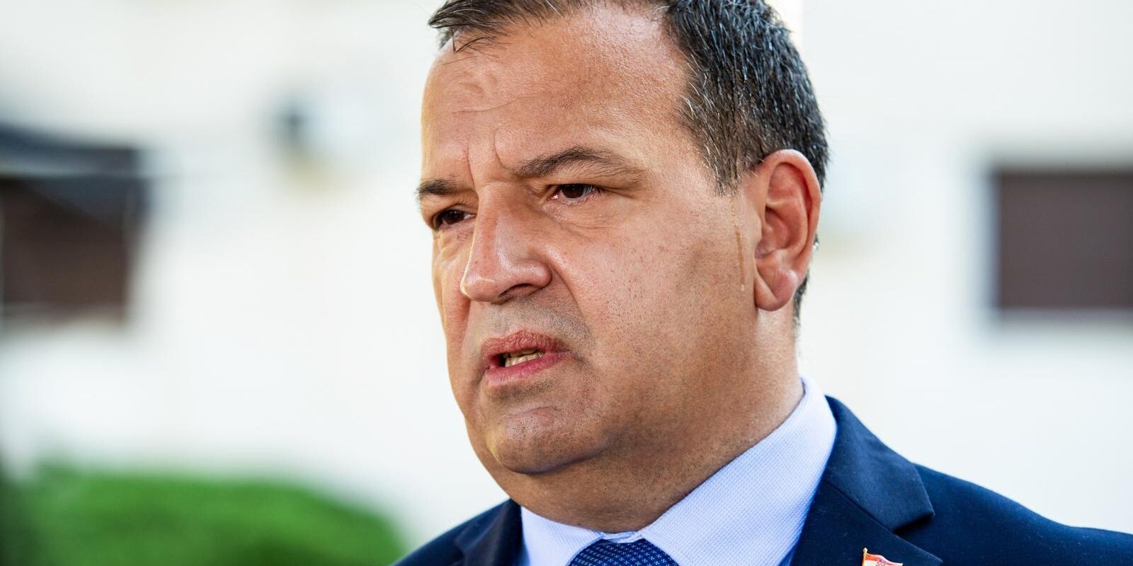 Ministar zdravstva Vili Beroš glasovao na glasačkom mjestu u Splitu