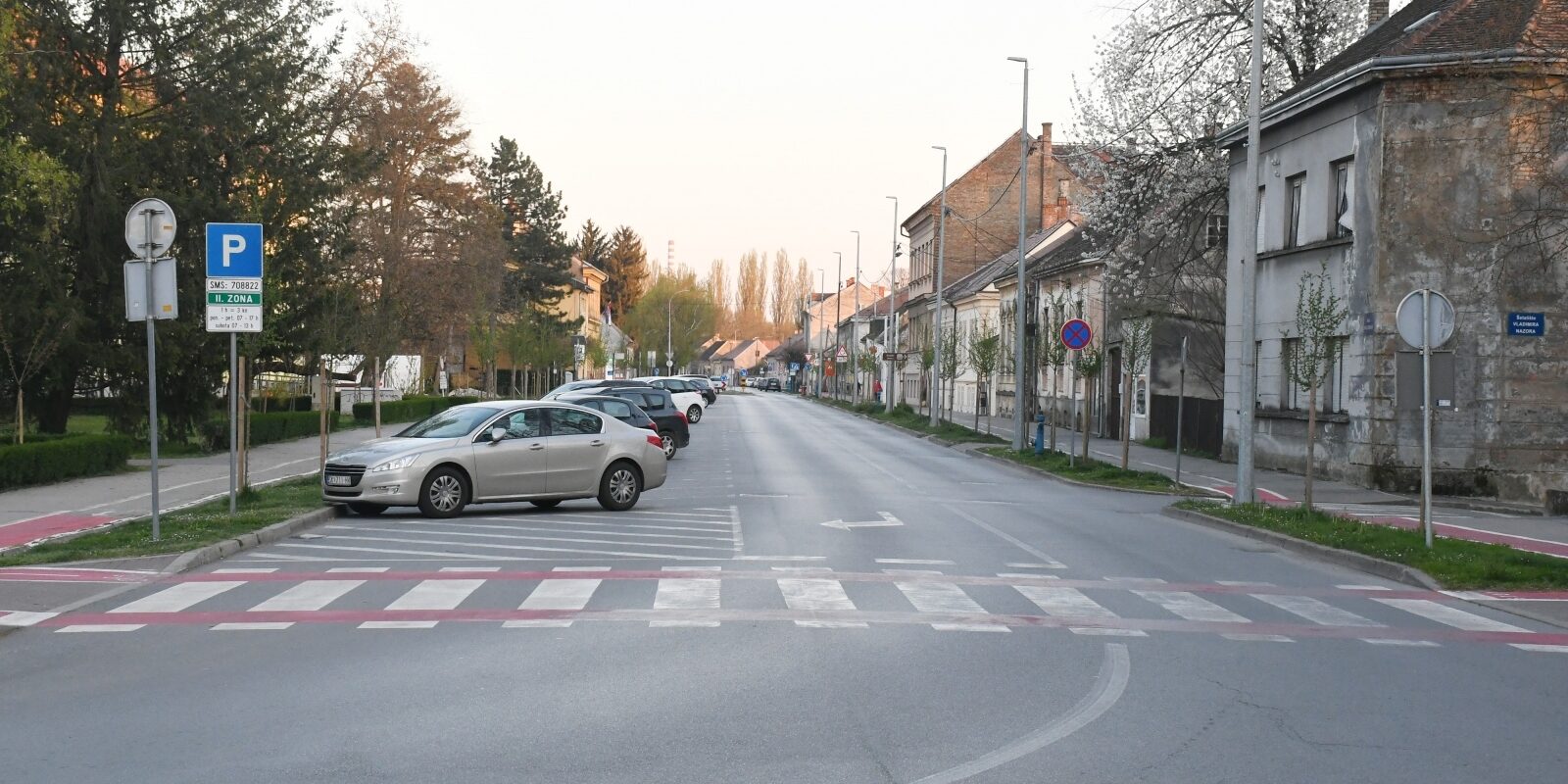 Prazne gradske ulice – Sisak poput “grada duhova”