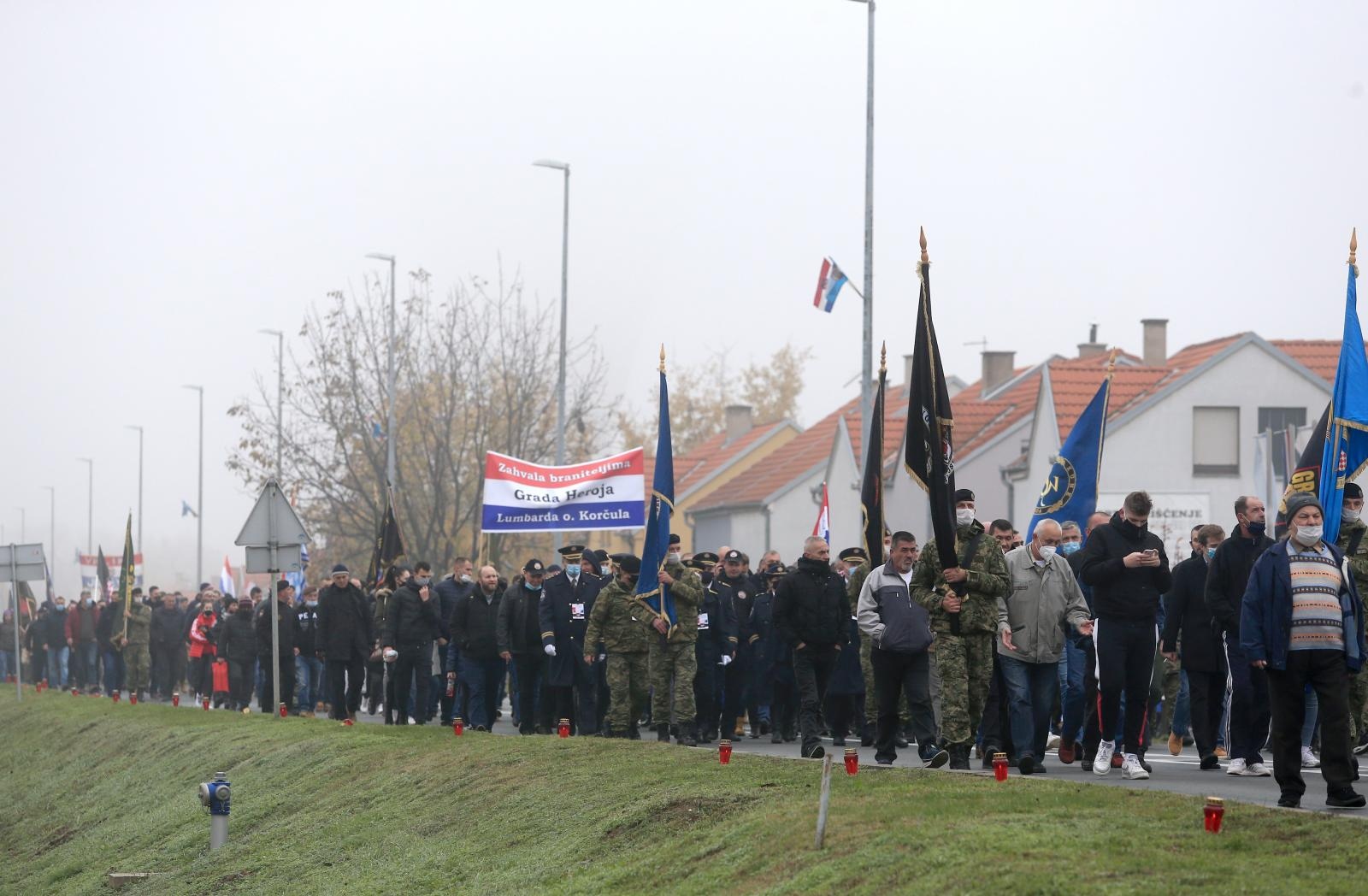 Vukovar: U posebnim epidemiološkom mjerama krenula Kolona sjećanja