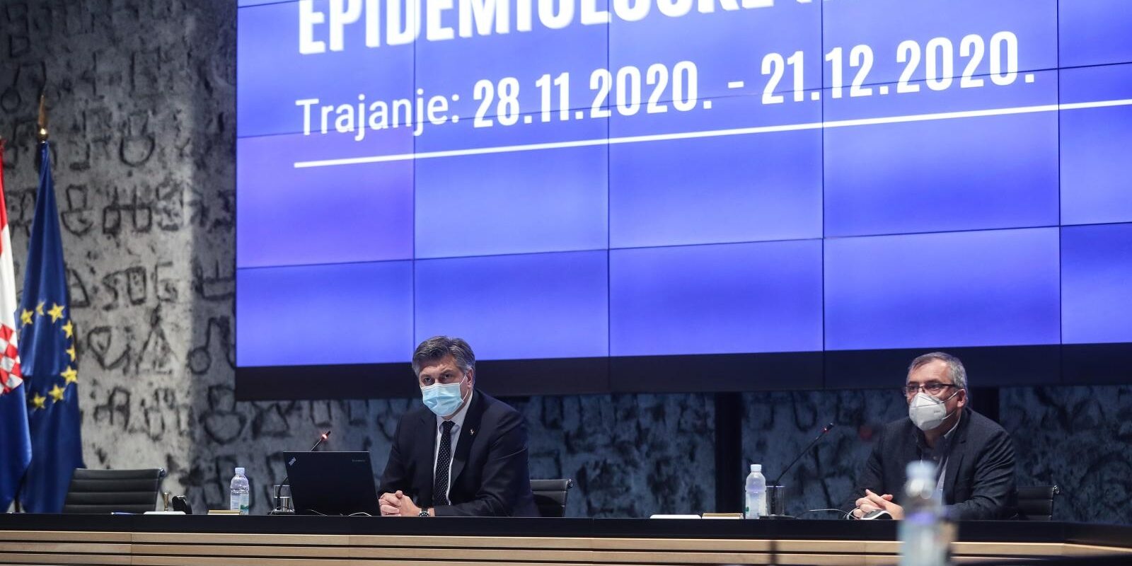 Zagreb: Vlada RH predstavila nove mjere za suzbijanje epidemije koronavirusa