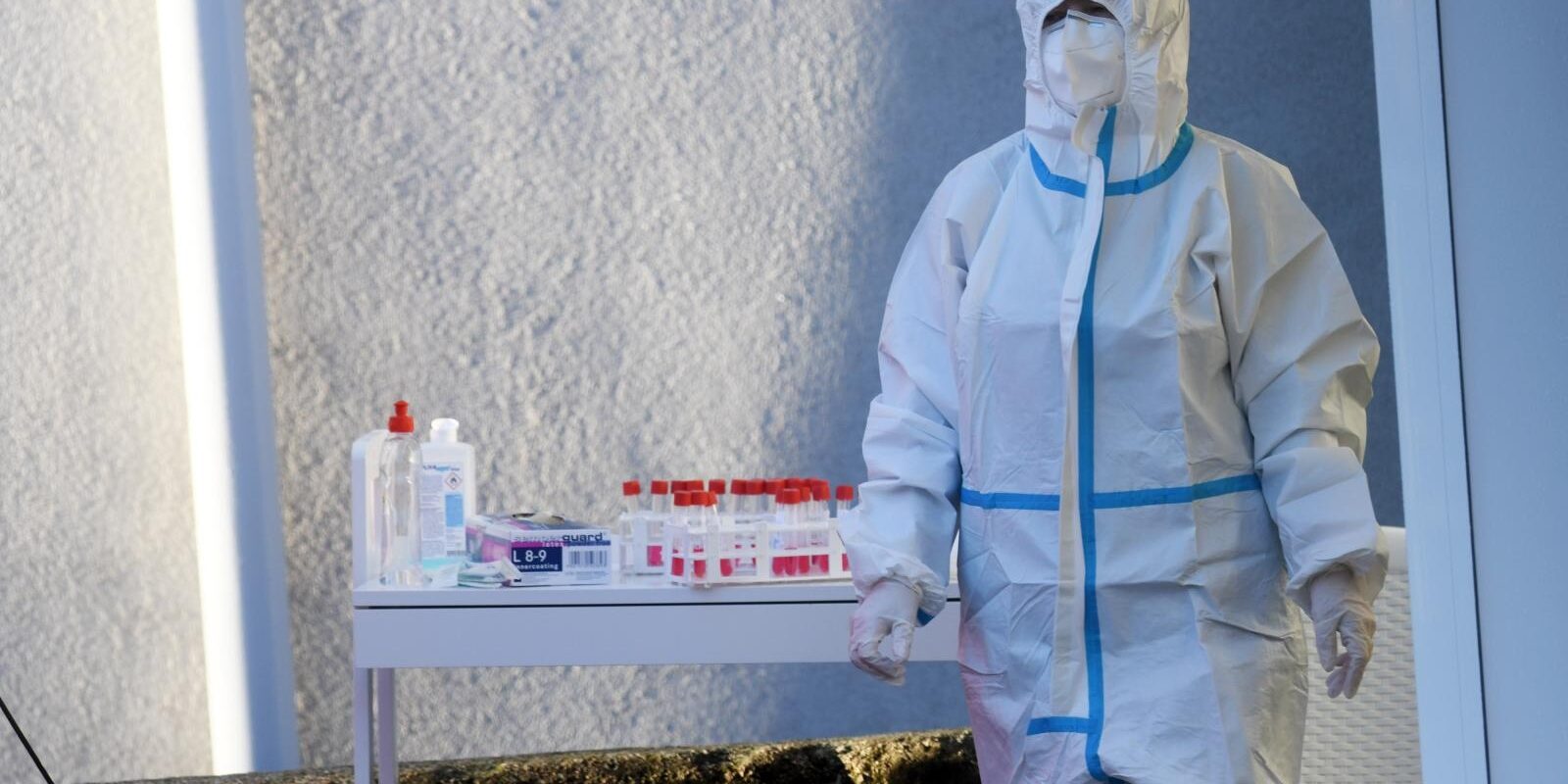 Šibenik: Epidemiolozi ispred Opće bolnice spremni za novi radni dan
