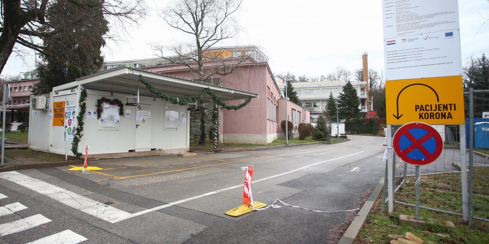 Zagreb: U Klinici za infektivne bolesti Dr. Fran Mihaljević na Božić bez testiranja na Covid-19