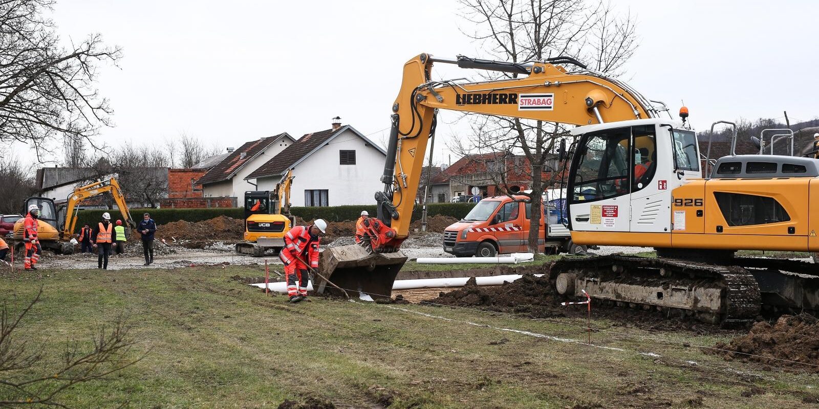 Petrinja:  Radovi na izgradnji kontejnerskog stambeno-poslovnog naselja na Sajmištu