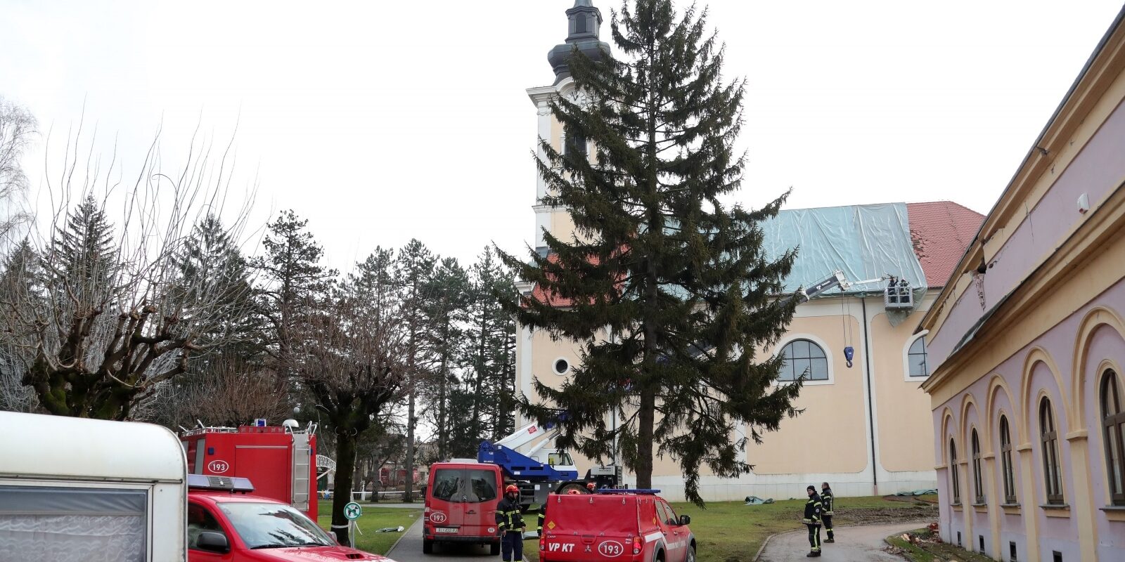 Petrinja: Sanacija crkve Svetog Lovre u centru grada