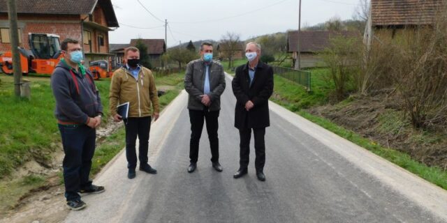obnova ceste kutinica