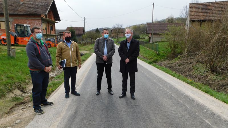 obnova ceste kutinica