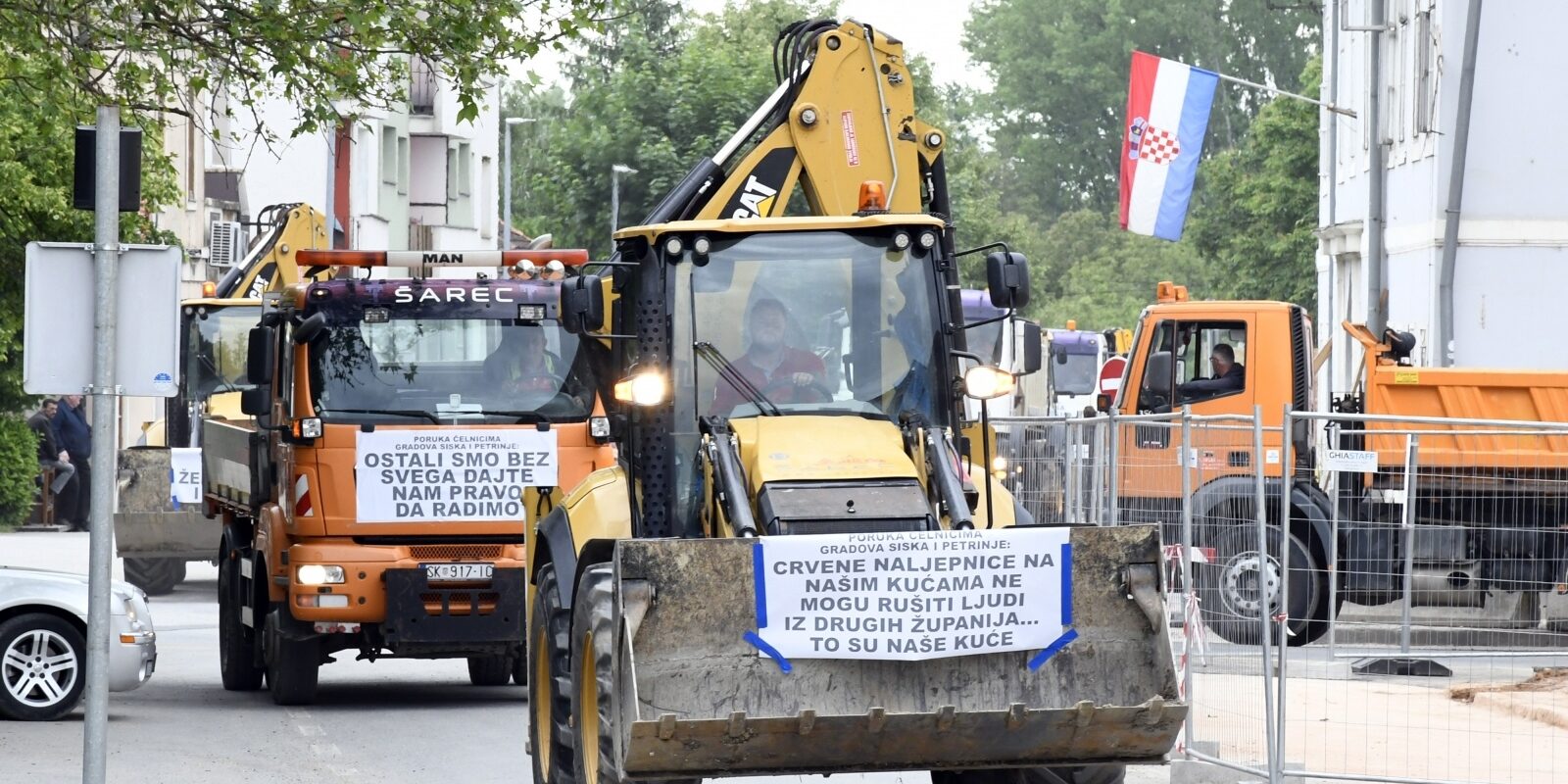 Sisački obrtnici prosvjeduju zbog dodjeljivanja poslova tvrtkama izvan područja