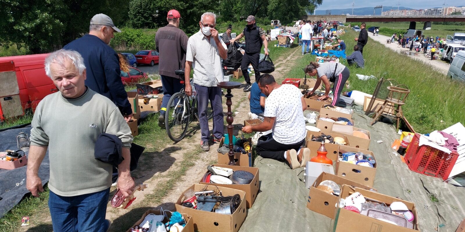 Zagreb: Gužva na Savskom nasipu zbog zatvorenog sajma na Hreliću