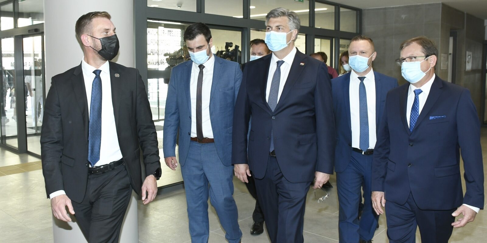 Sisak: Plenković na  svečanosti otvorenja Središnjeg paviljona Opće bolnice dr. Ivo Pedišić