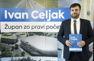 Sisak: Predstavljen Ivan Celjak, kandidat HDZ-a za župana