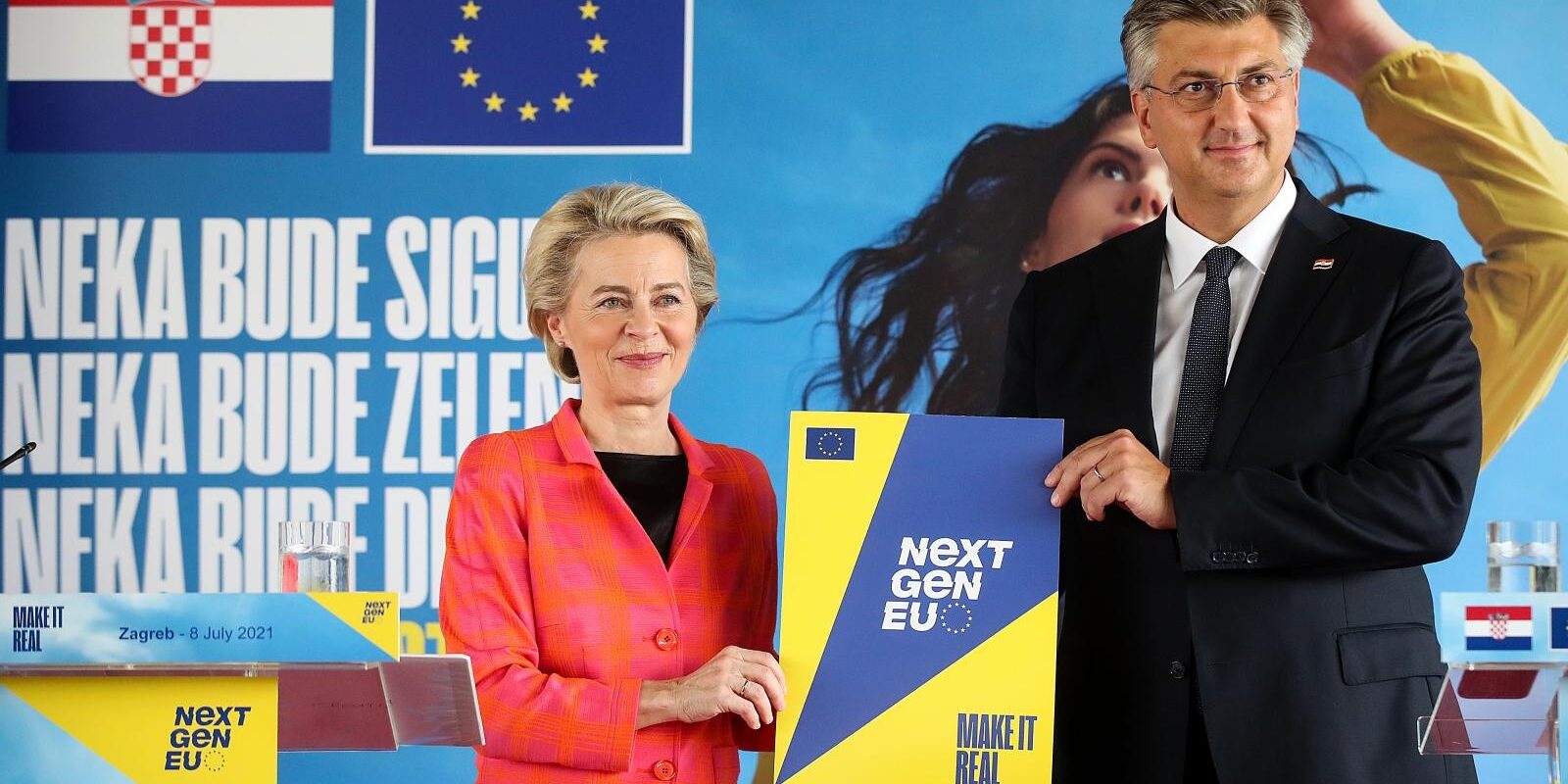 Predsjednica Europske komisije Ursula von der Leyen u posjetu Hrvatskoj