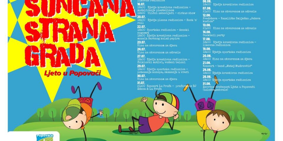 sunčana strana grada popovača