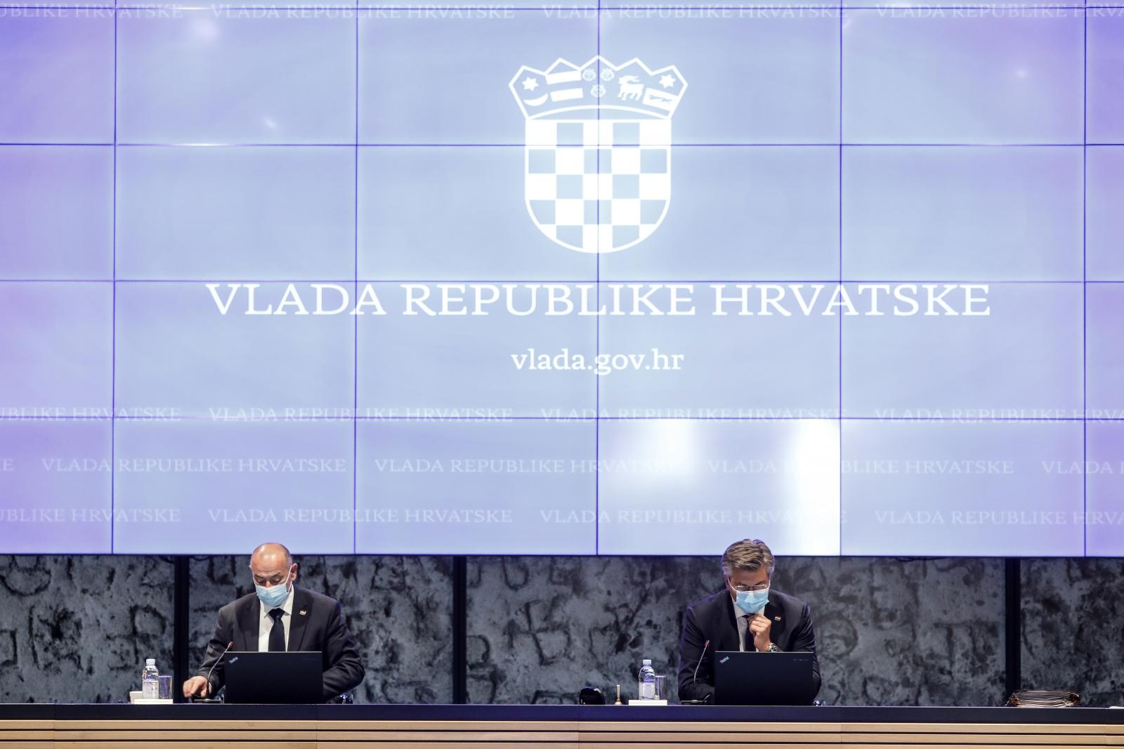 Plenković na Vladi: Kad prestanu mjere, prestat će i potpore