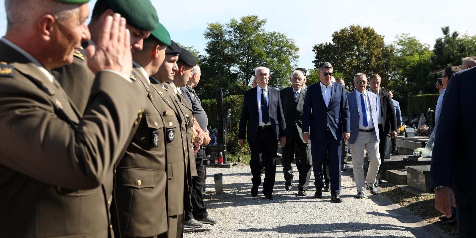 Sisak: Predsjednik Milanović na 30. godišnjici 120. bigade “Ban Toma Bakač”