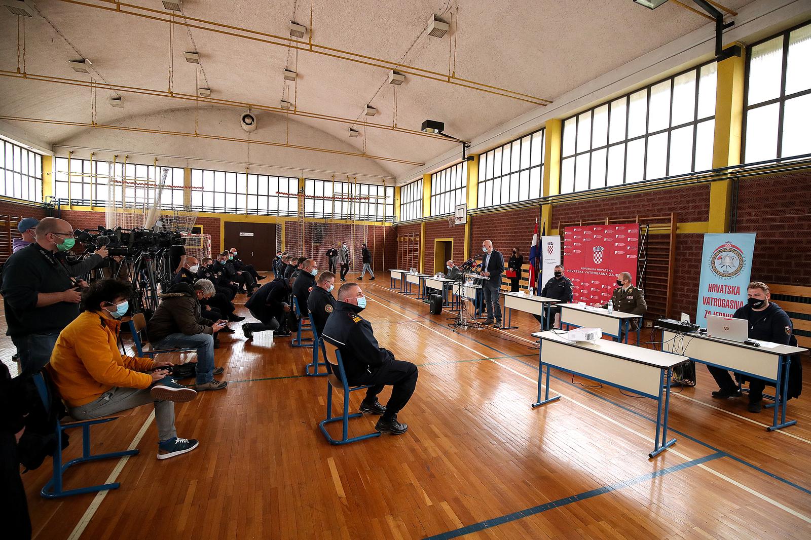 Zagreb: Konferencija za medije o analizi protupožarne sezone 2021.