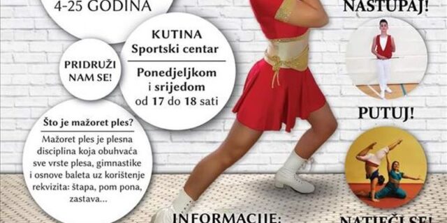mažoretkinje upisi kutina