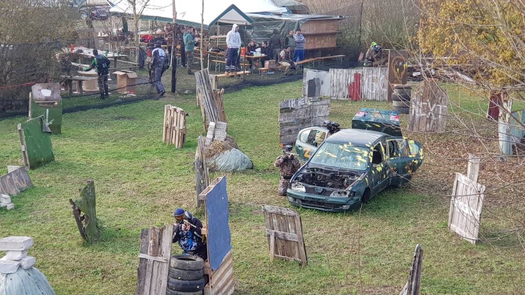 zeleni kadar paintball