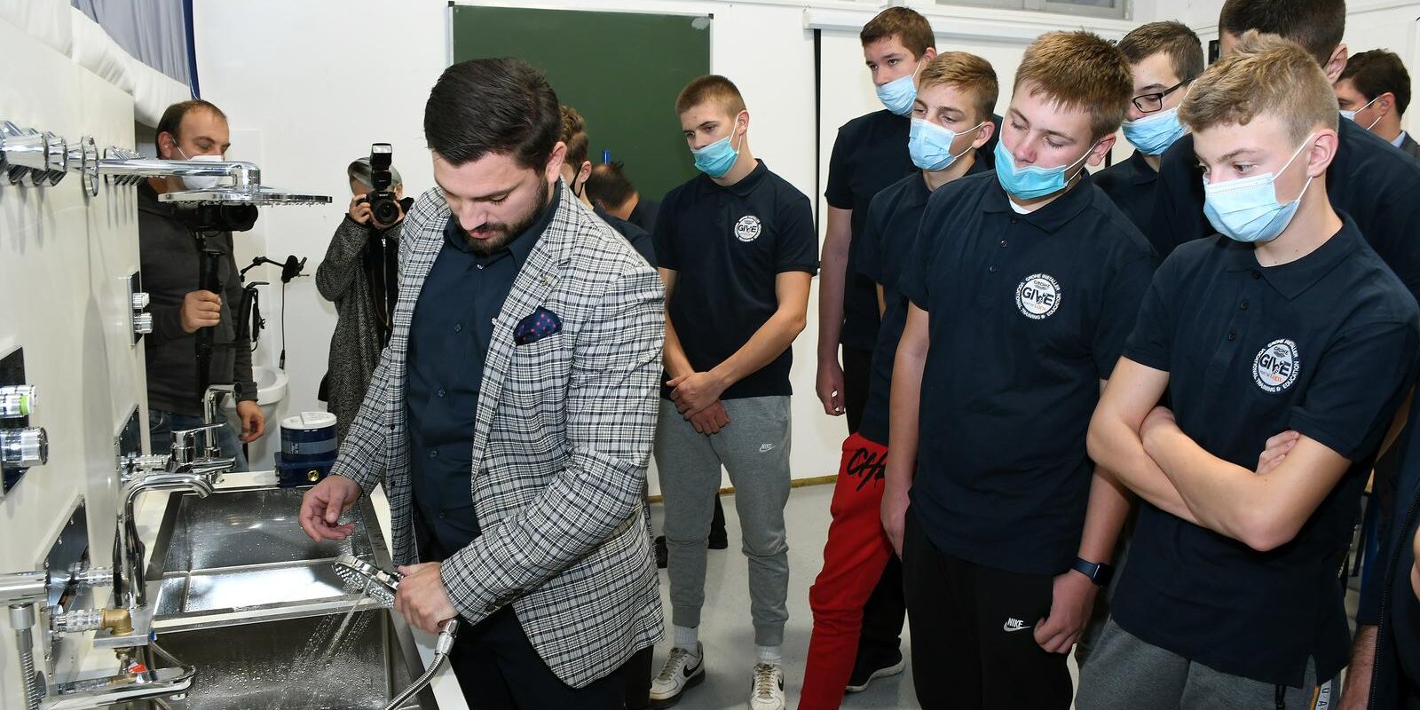 Svečano otvorenje Kabineta za praktičnu nastavu učenika u Industrijsko-obrtničkoj školi Sisak
