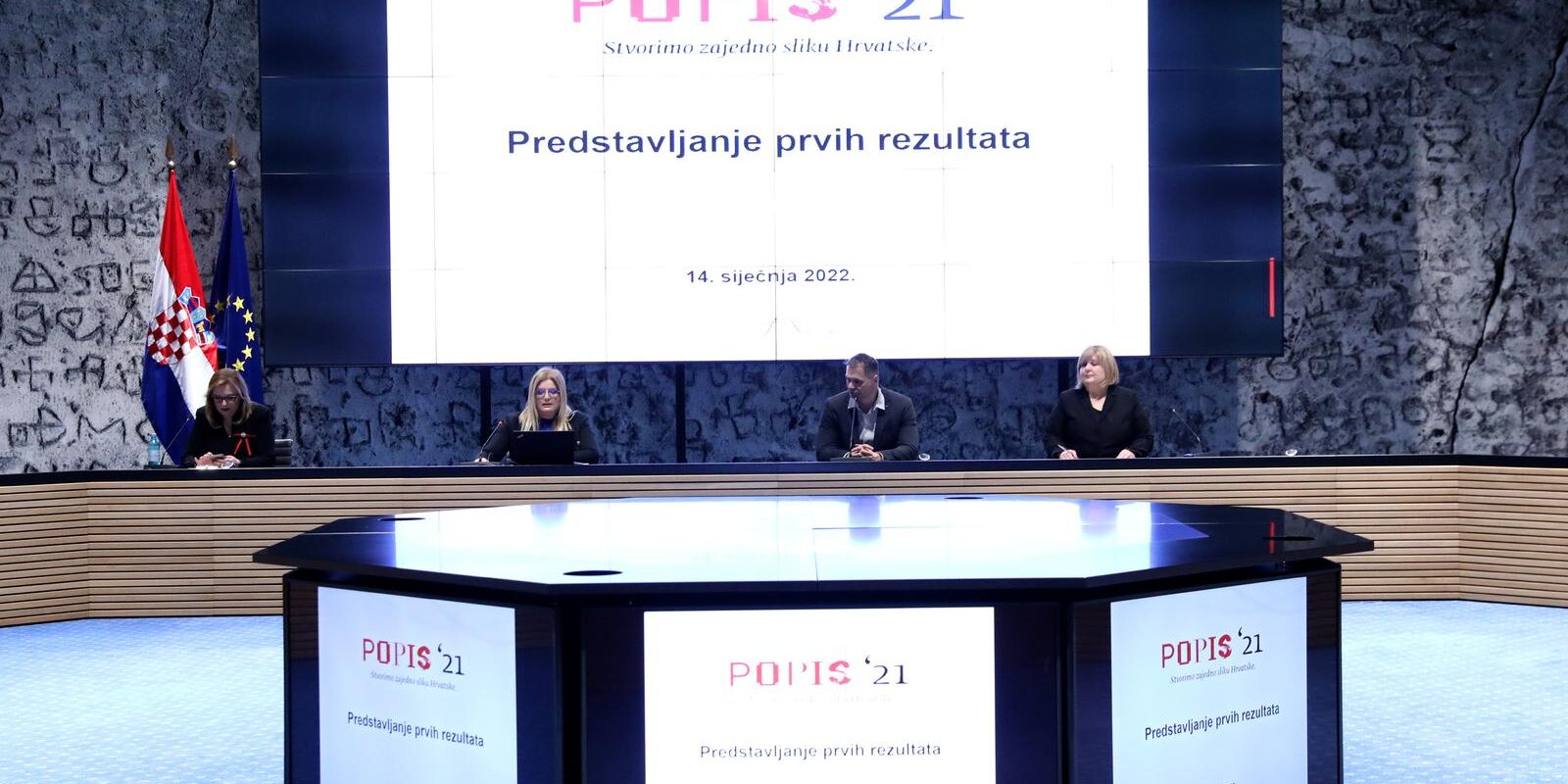 U Hrvatskoj živi 3 888 529 stanovnika, 9,6% manje nego 2011