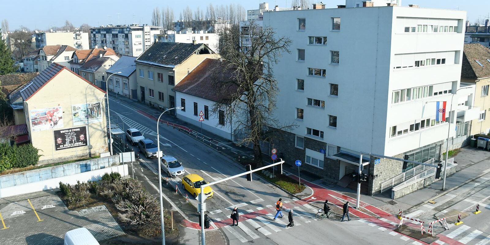Panoramski pogled na grad Sisak
