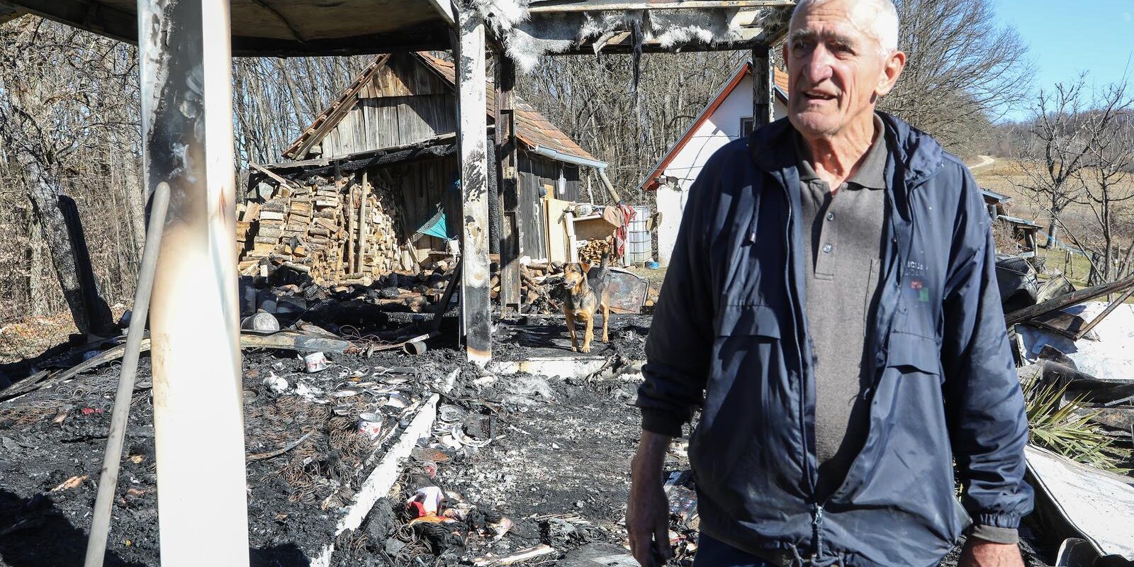 Roviška: Mirko Divjakinja u požaru stambenog kontejnera ostao bez svega