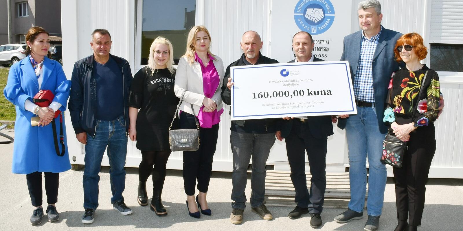 Hrvatska obrtnička komora dodijelila namjenska novčana sredstva Udruženju obrtnika Petrinja, Glina, Topusko