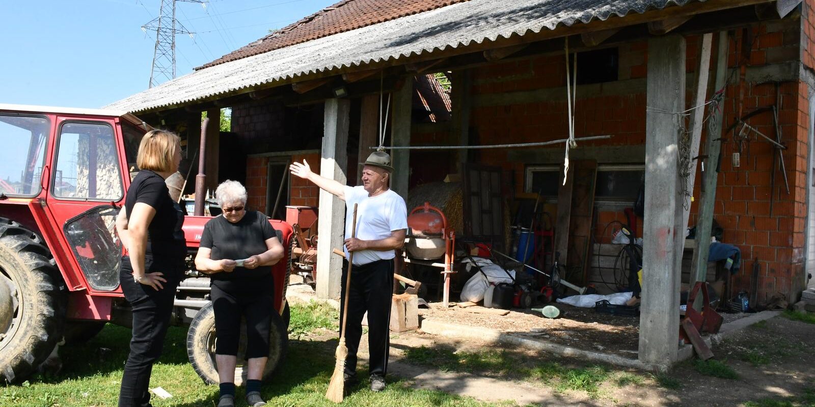 Sisačka gradonačelnica Kristina Ikić Baniček obišla područj koje je jučer zahvatilo olujno nevrijeme