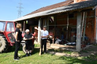 Sisačka gradonačelnica Kristina Ikić Baniček obišla područj koje je jučer zahvatilo olujno nevrijeme