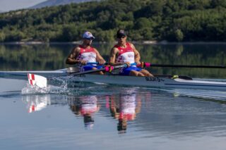 Sinj: Braća Sinković na posljednjim pripremama na Peručkom jezeru uoči odlaska na Olimpijske igre