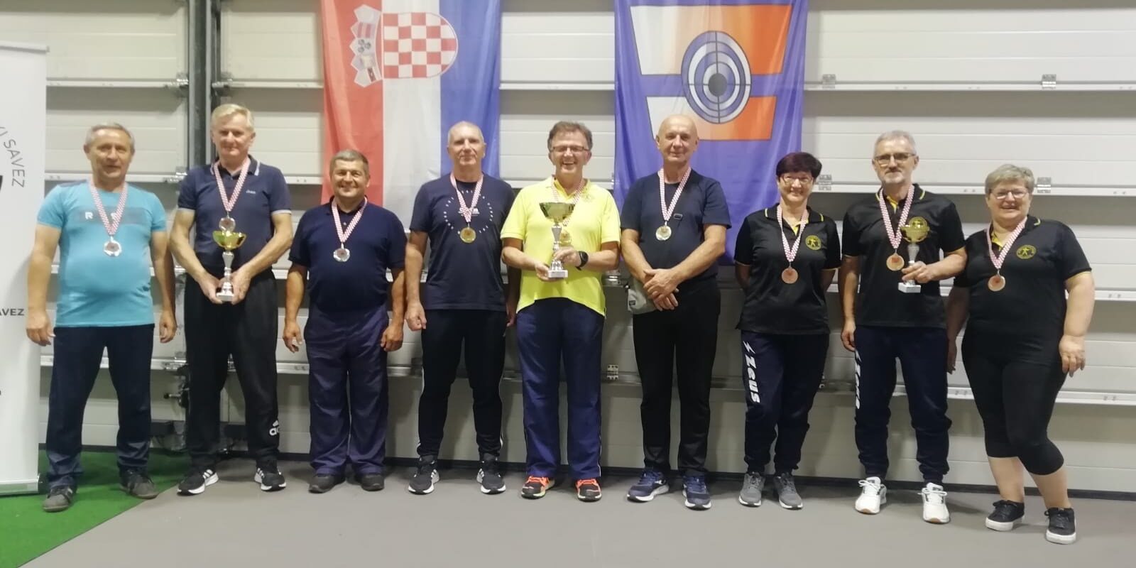 Veterani zračna puška, prvaci 10.09.2022. Zagreb