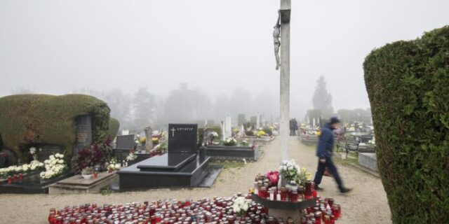 Čakovečko groblje na blagdan Svih svetih