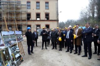 Premijer Plenković  obišao je gradilište Regionalnog centra kompetentnosti Tehničke škole Sisak i katedralu u Sisku