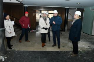 Sisak: Gradonačelnica obišla započete radove na sveobuhvatnoj obnovi nove knjižnice