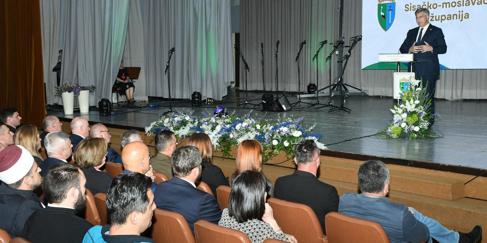 Sisak: Svečana sjednica Županijske skupštine Sisačko-moslavačke županije