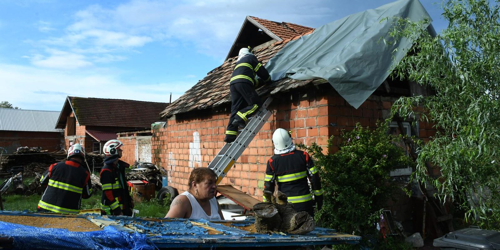 Sisak: Štete od nevremena u prigradskom naselju Palanjek