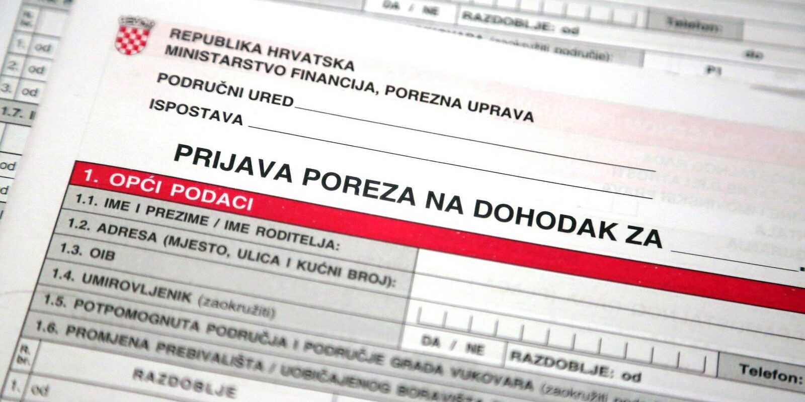 Prijava poreza na dohodak