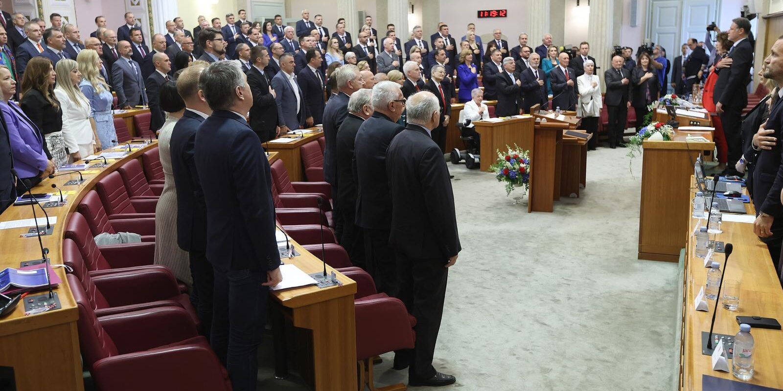 Konstituirajuća sjednica 11. saziva Hrvatskog sabora