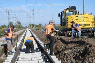 Sisak: Državni tajnik Ministarstva mora, prometa i infrastrukture Žarko Tušek obišao je radove na dionici Kutina – Deanovac