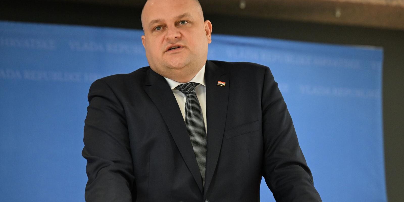 Zagreb: Ante Šušnjar dao izjavu za medije nakon sjednice Vlade
