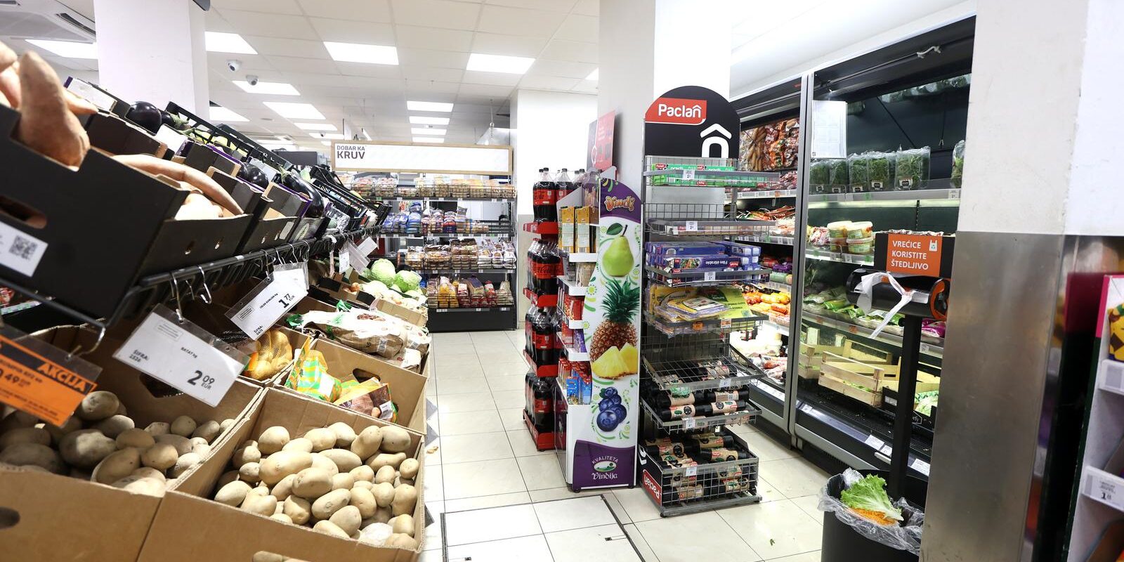 �ibenik: Po?eo bojkot protiv visokih cijena prehrane