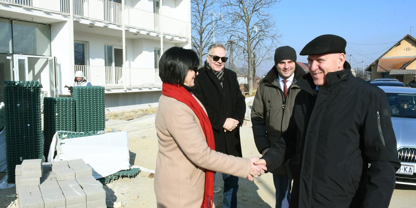 Sisak: Ministar Branko Bačić obišao je gradilišta višestambenih zamjenskih zgrada