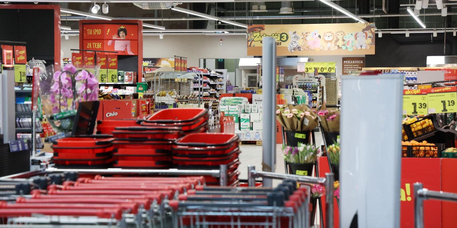 Šibenik: Konzum tijekom trećeg općeg bojkota trgovina u Hrvatskoj