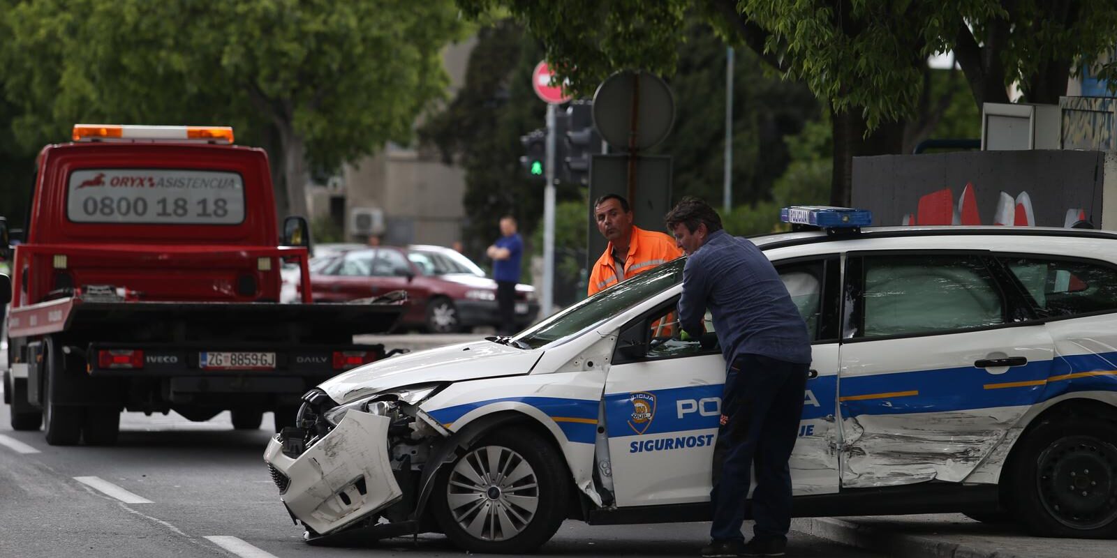 prometna nesreća sudar