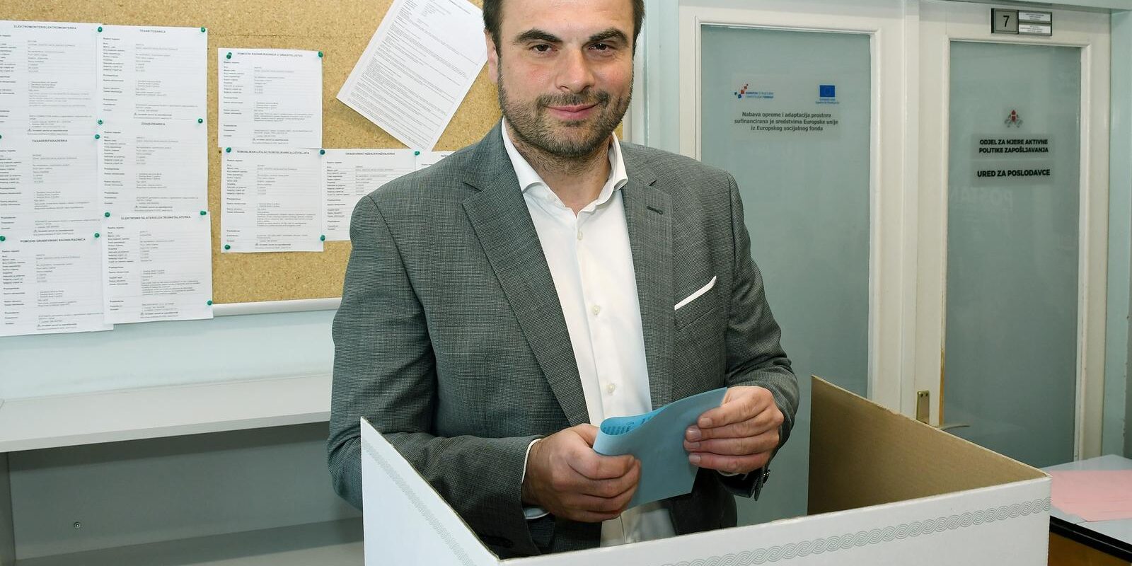 Sisak: Ivan Celjak glasovao na lokalnim izborima