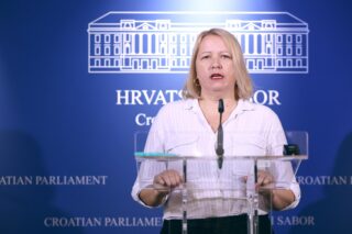 Zagreb: Kristina Ikić Baniček o lokalnim izborima i plaći gradonačelnika Siska